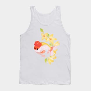 Ranchu and Forsythias 1 Tank Top